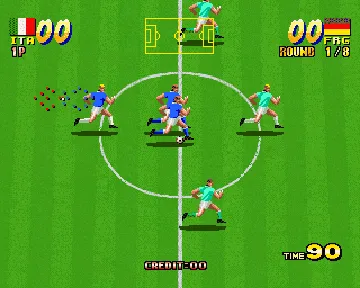 Goal '92 screen shot game playing